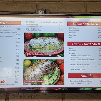 Palmitos Mexican Eatery menu 5