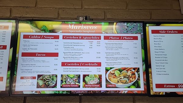 Palmitos Mexican Eatery menu 4